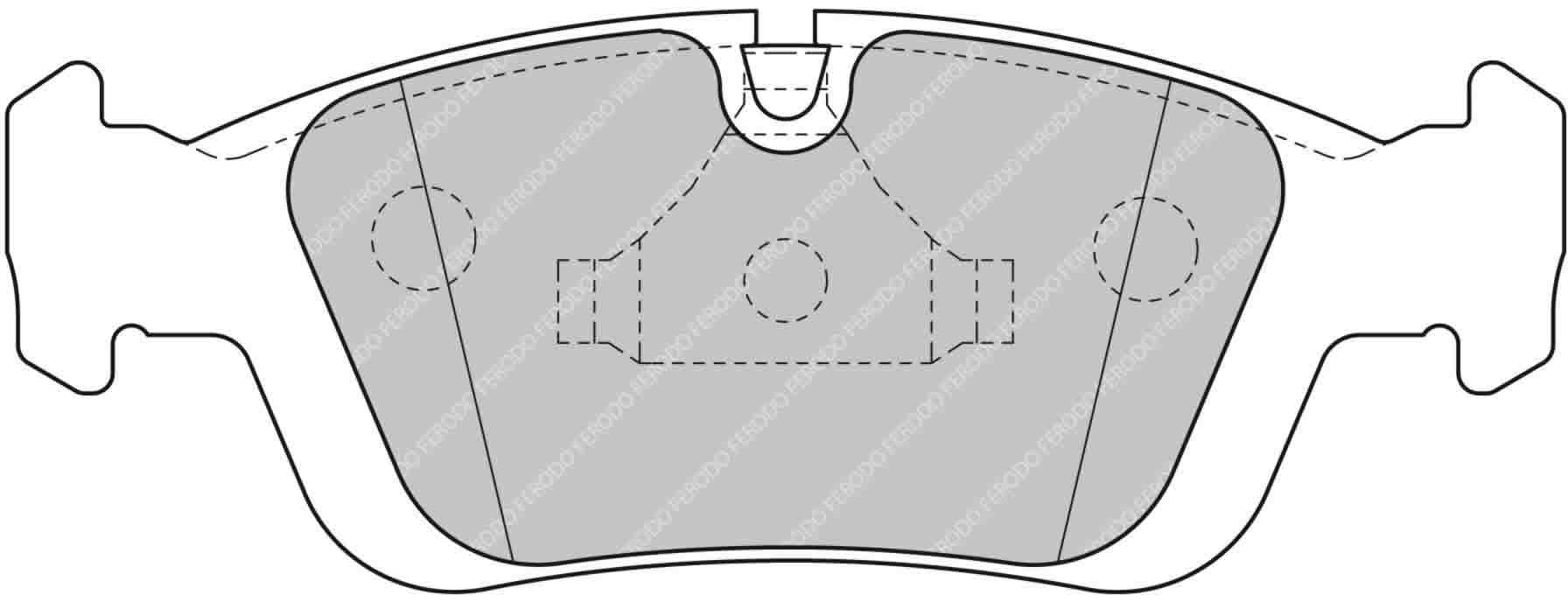 FCP1300H Car Racing - Brake Pads - Fcp1300
