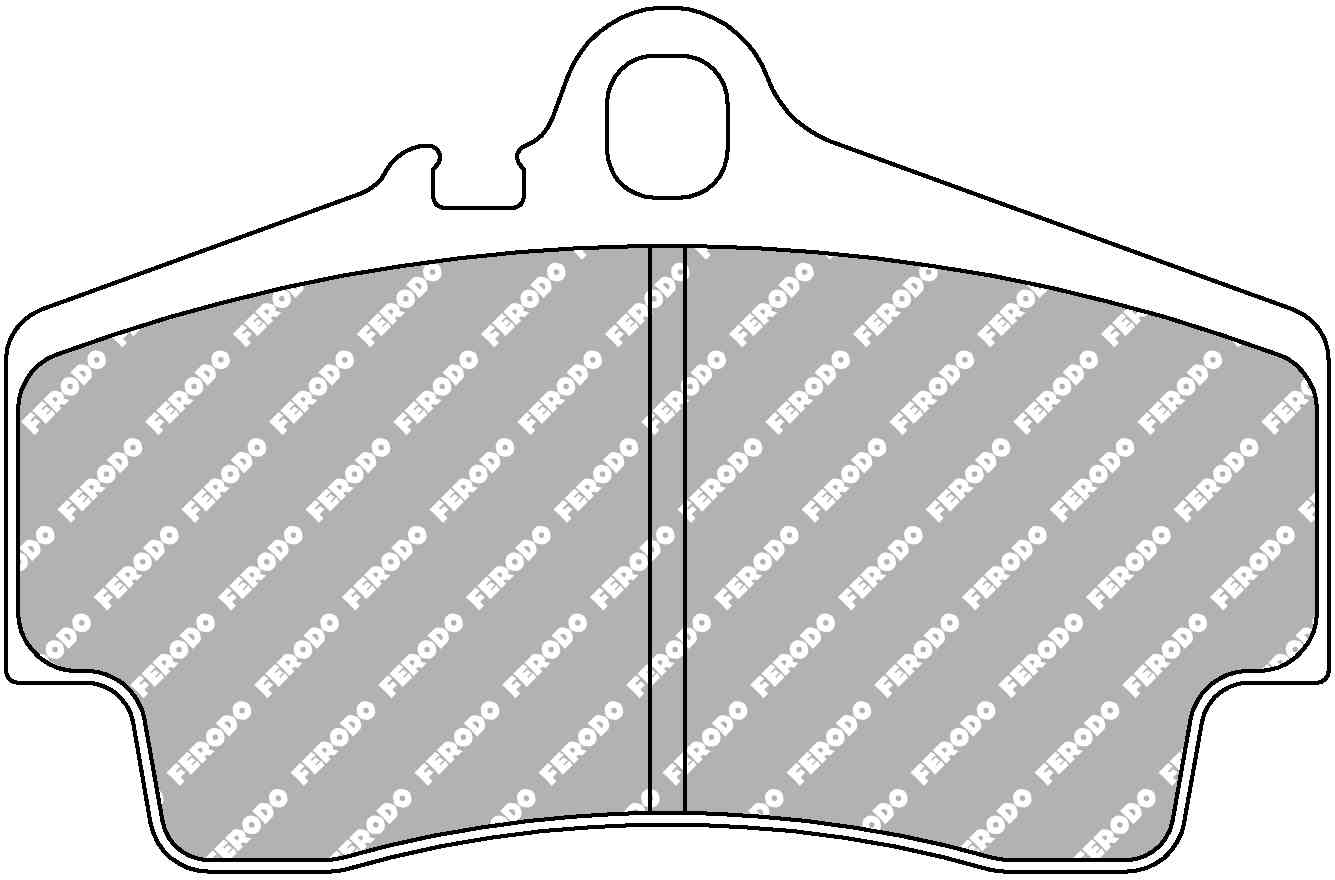 FCP1308H Car Racing - Brake Pads - Fcp1308