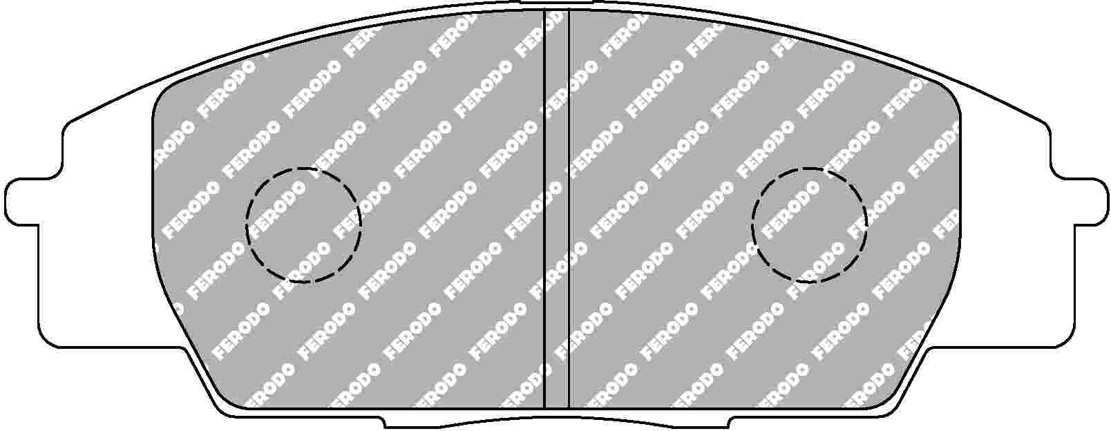 FCP1444H Car Racing - Brake Pads - Fcp1444
