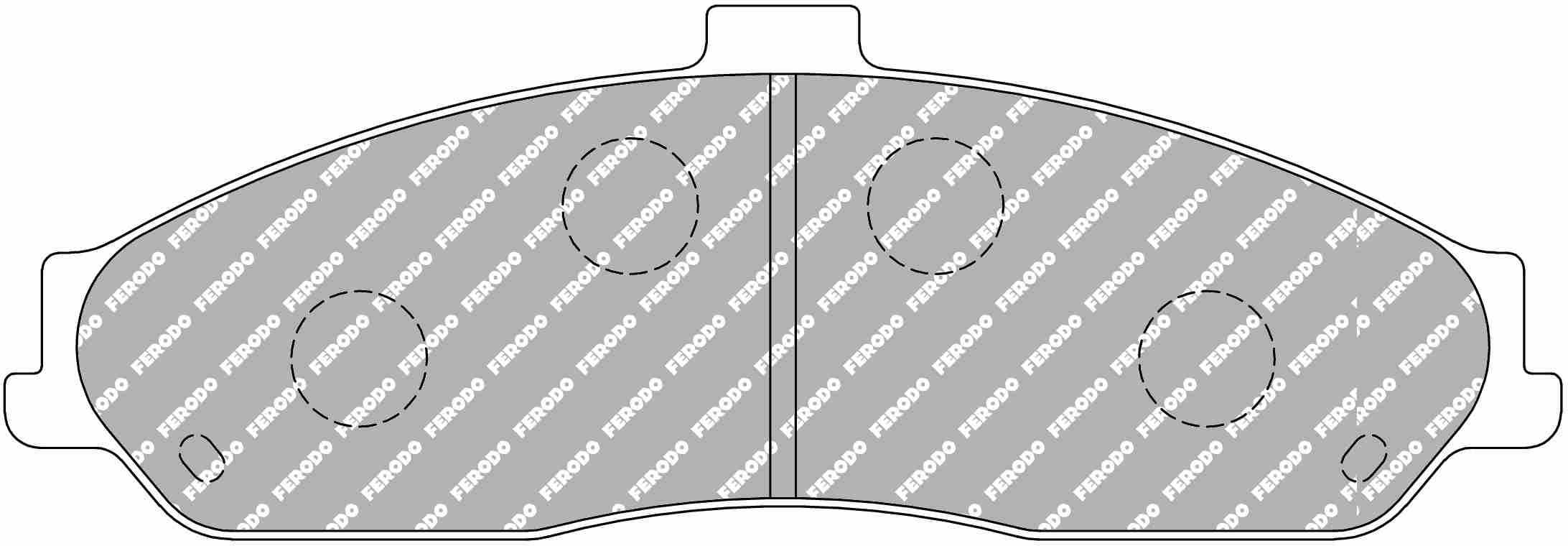FCP1553R Car Racing - Brake Pads - Fcp1553