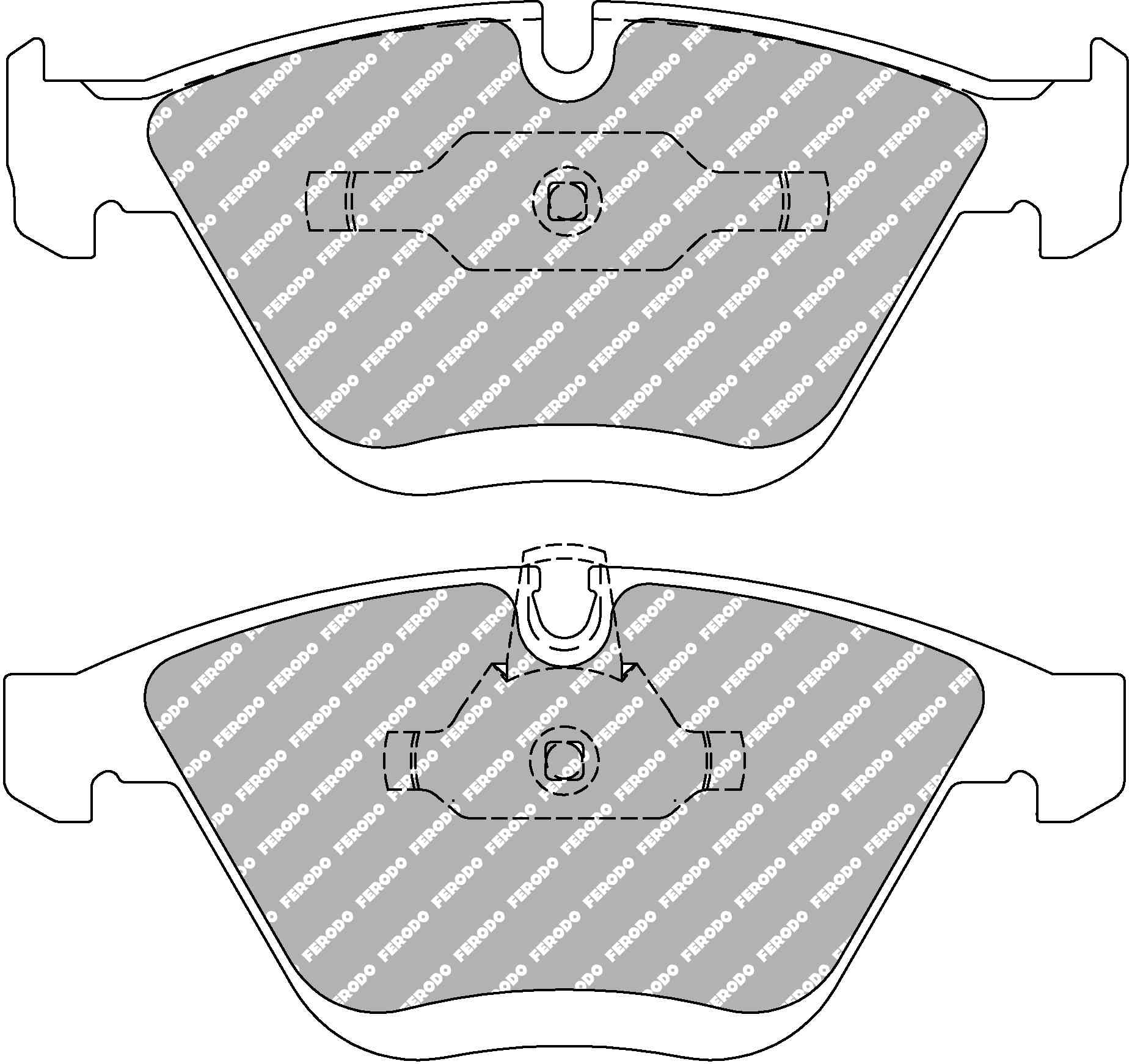 FCP1628H Car Racing - Brake Pads - Fcp1628