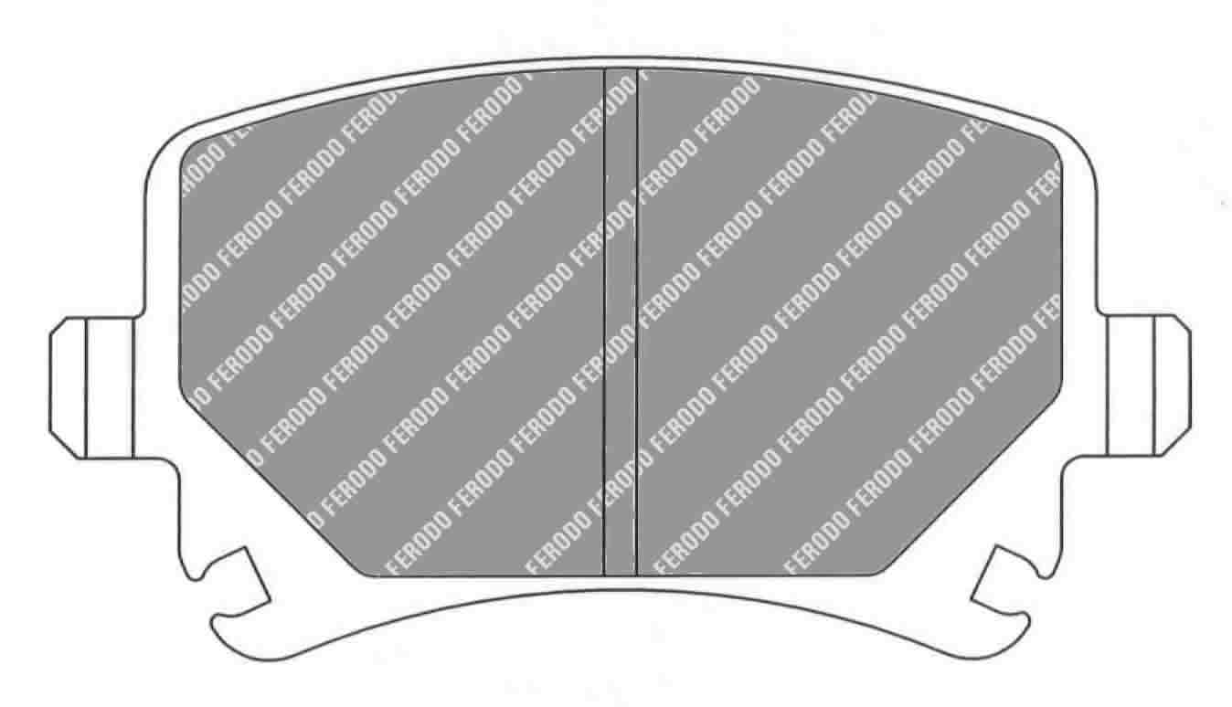 FCP1636H Car Racing - Brake Pads - Fcp1636