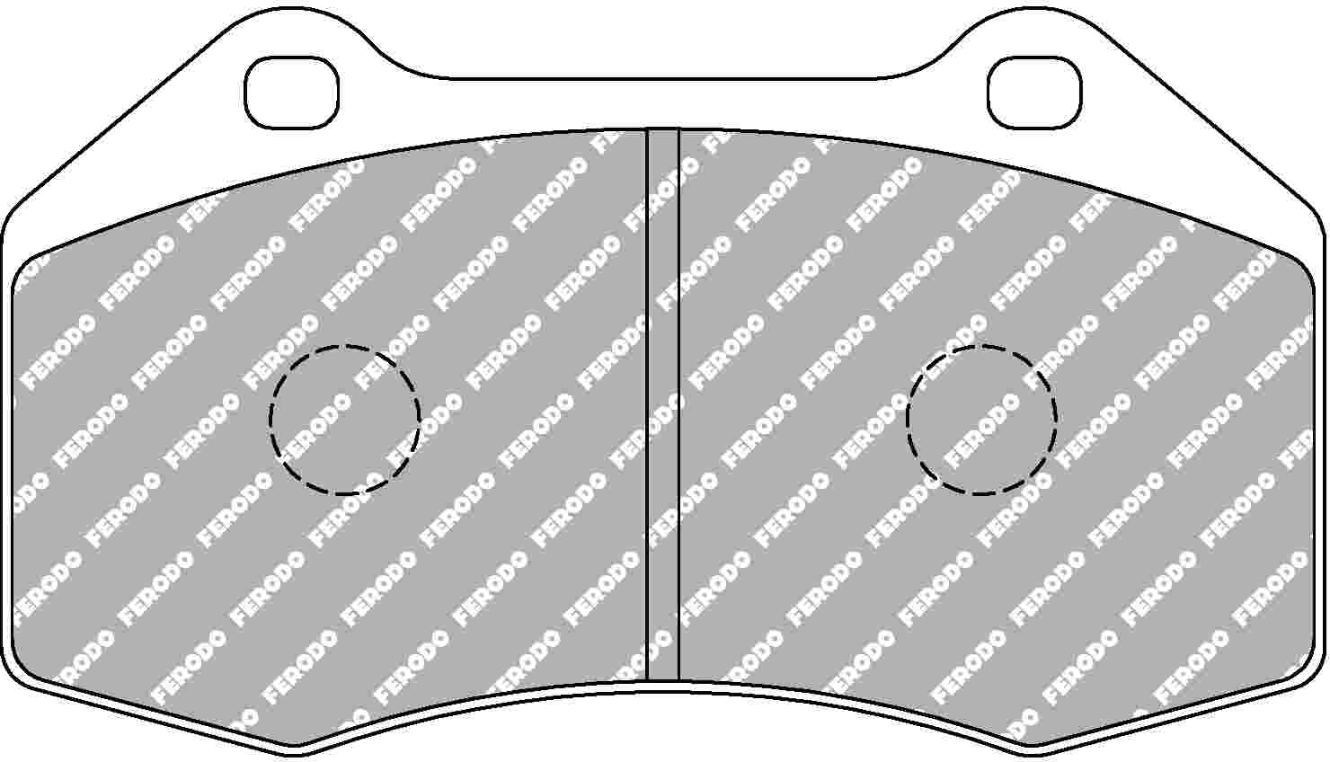 FCP1667H Car Racing - Brake Pads - Fcp1667