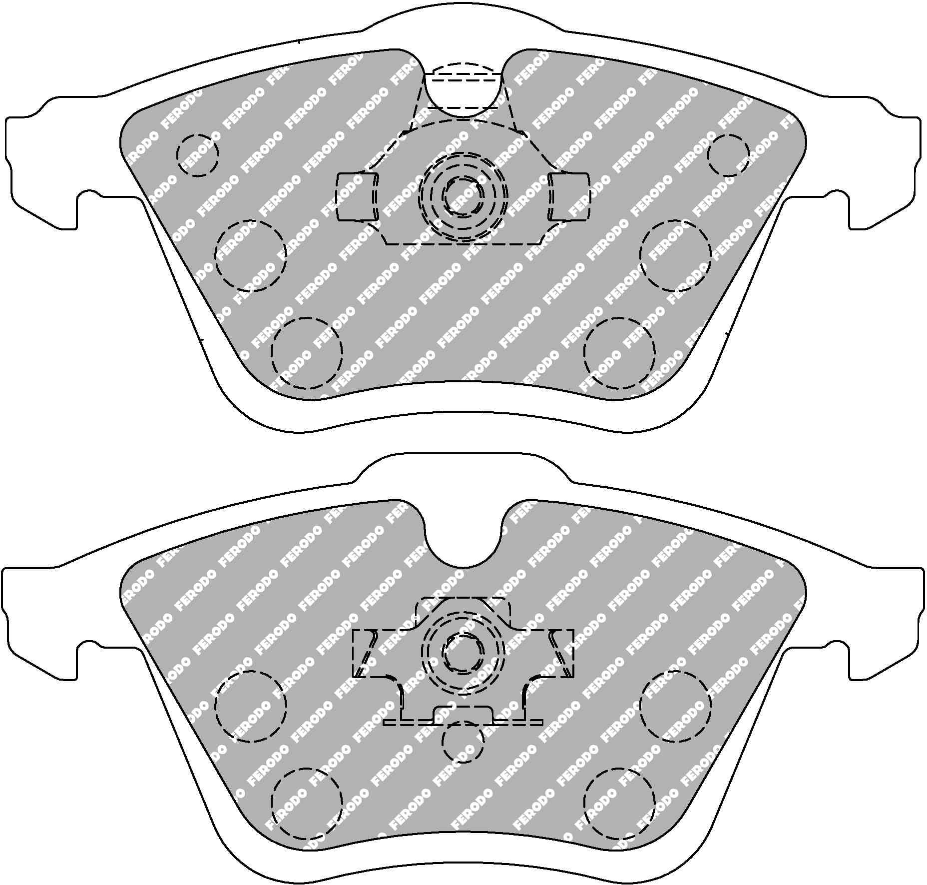 FCP1765H Car Racing - Brake Pads - Fcp1765