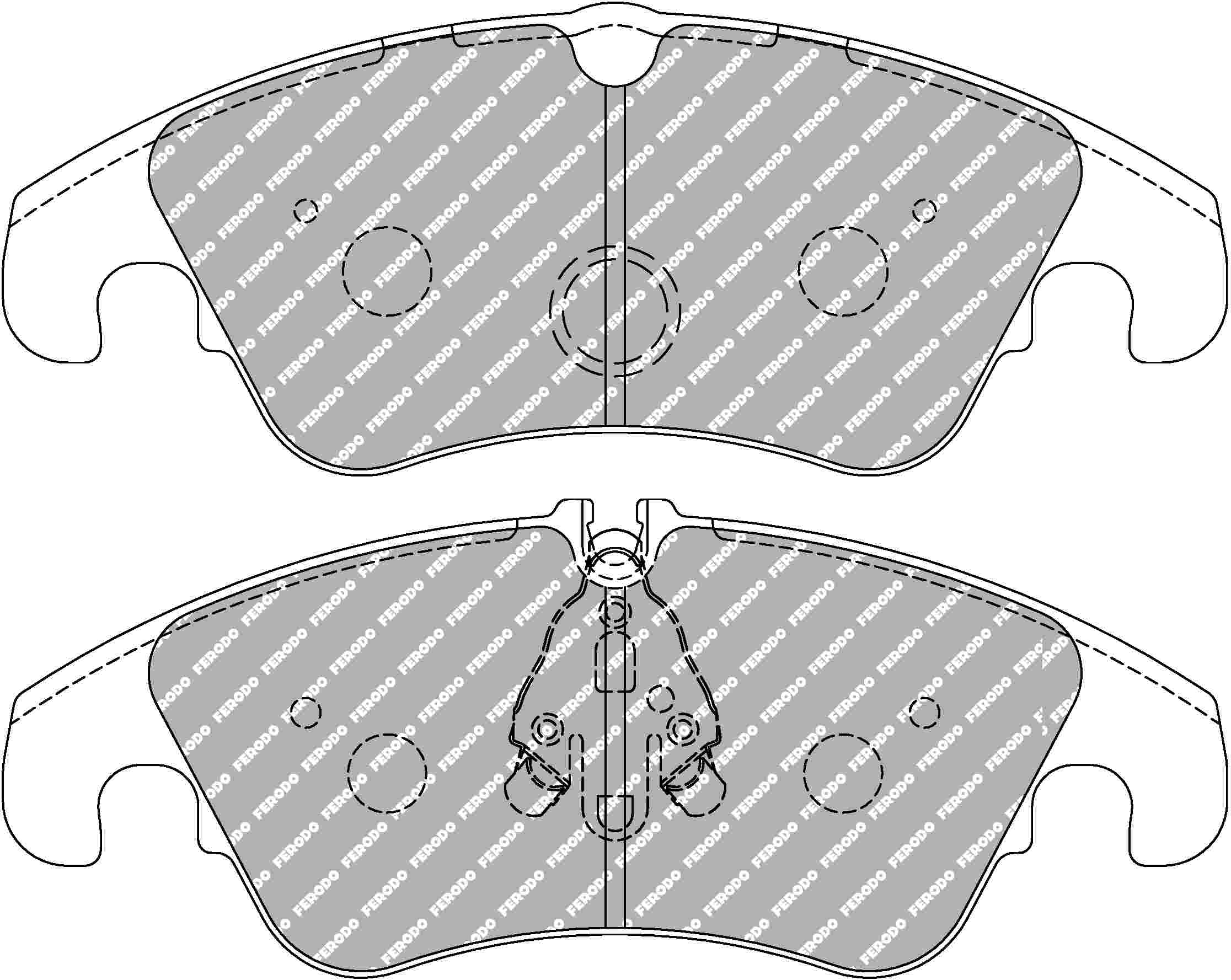 FCP4044H Car Racing - Brake Pads - Fcp4044