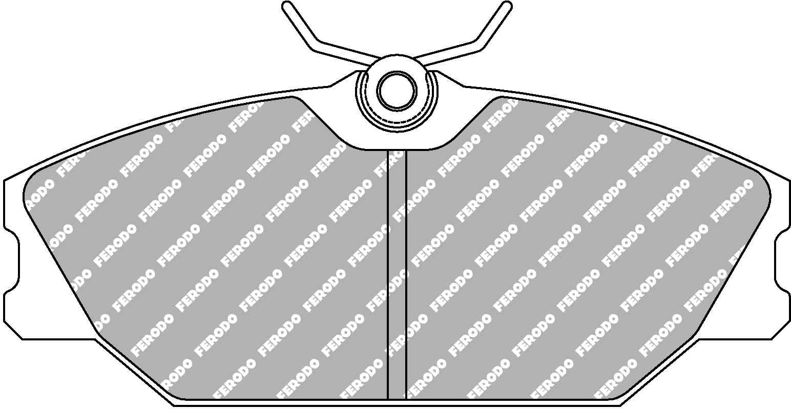 FCP406H Car Racing - Brake Pads - Fcp406