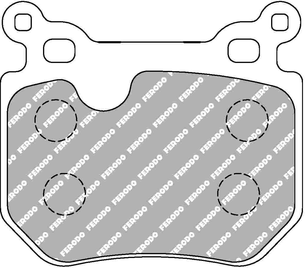 FCP4217H Car Racing - Brake Pads - Fcp4217