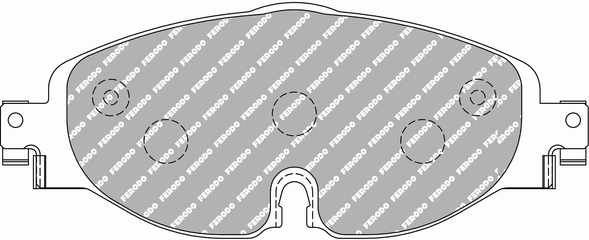 FCP4433H Car Racing - Brake Pads - Fcp4433