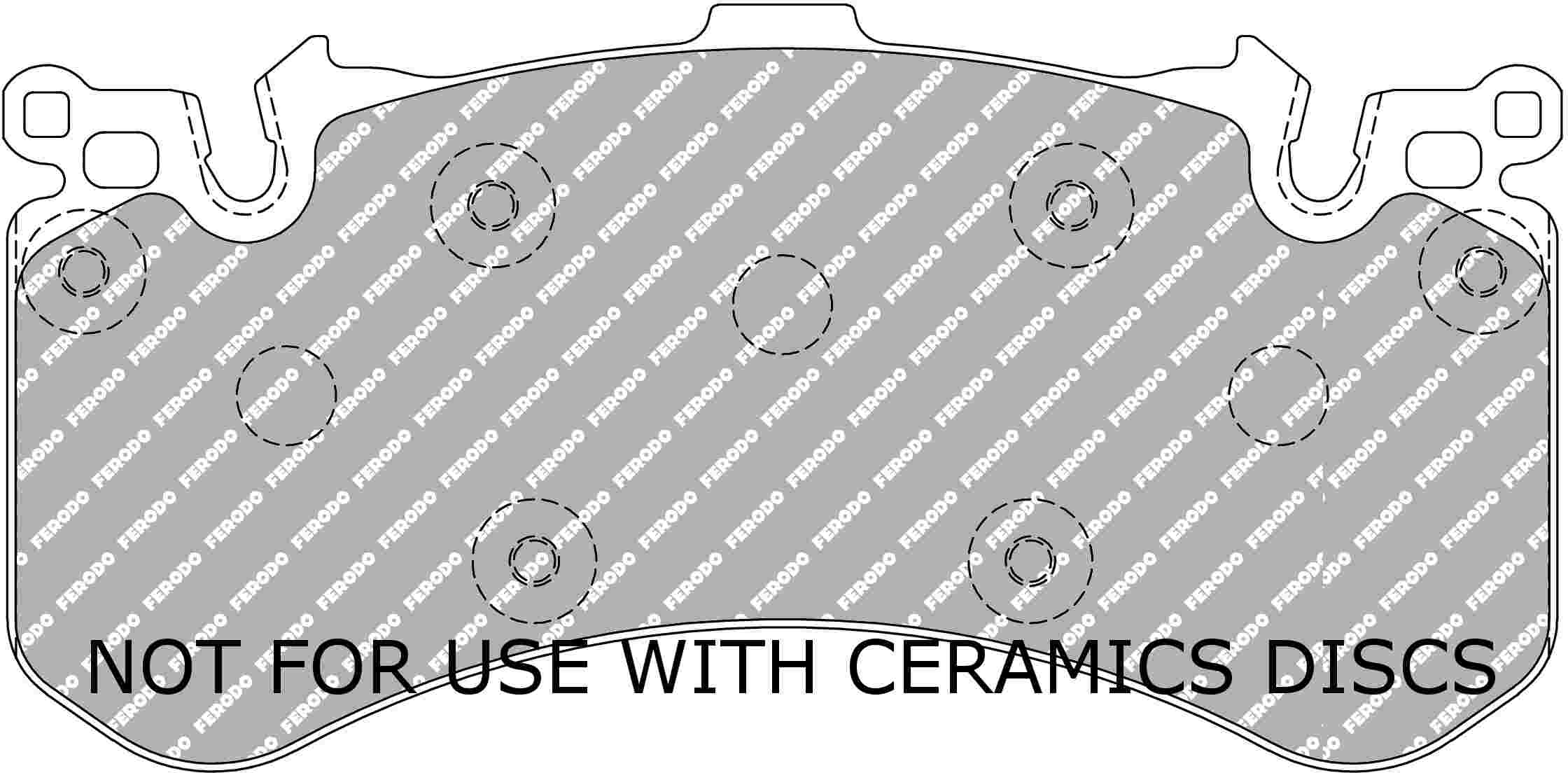 FCP4468H Car Racing - Brake Pads - Fcp4468