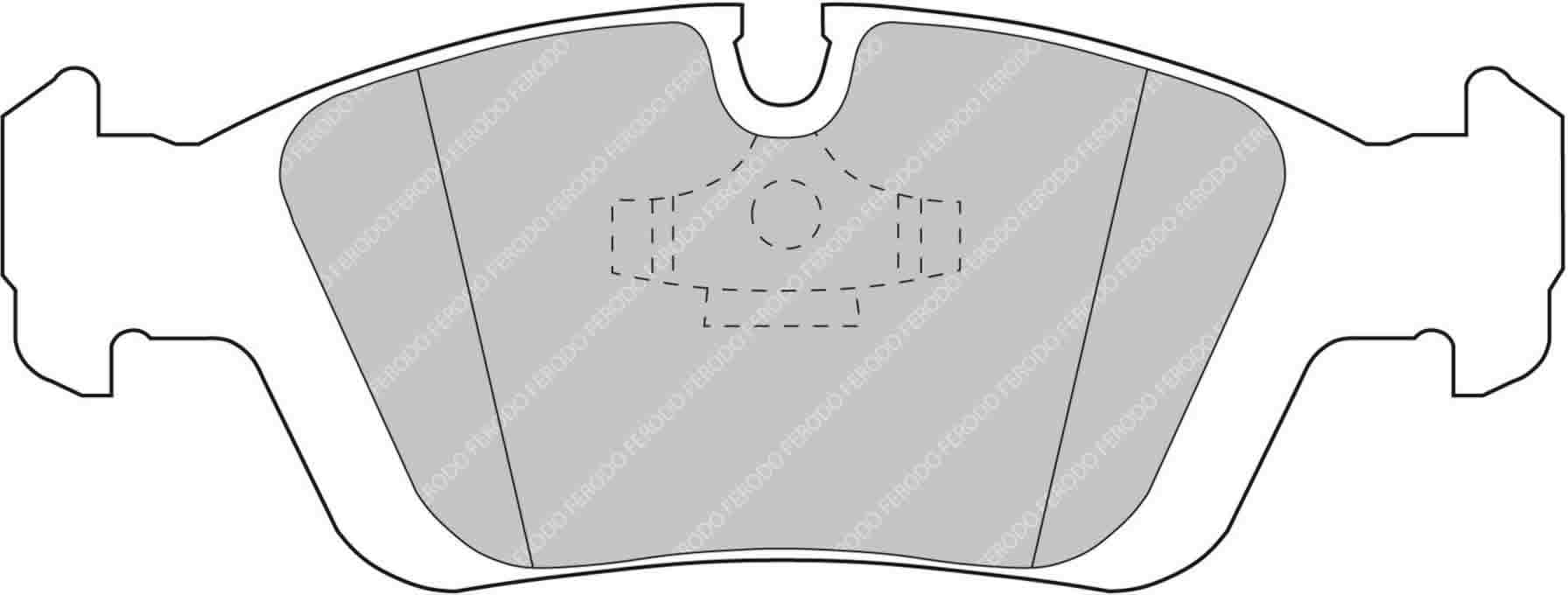 FCP725R Car Racing - Brake Pads - Fcp725