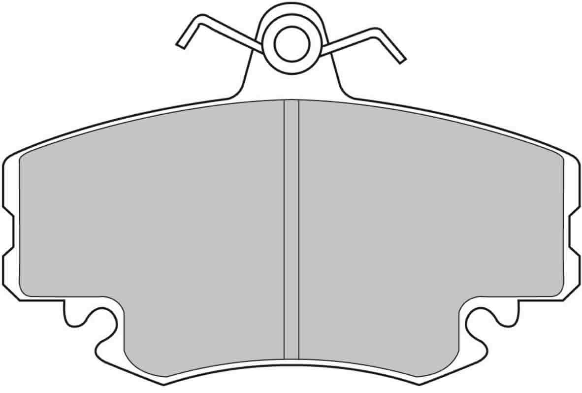 FCP845H Car Racing - Brake Pads - Fcp845