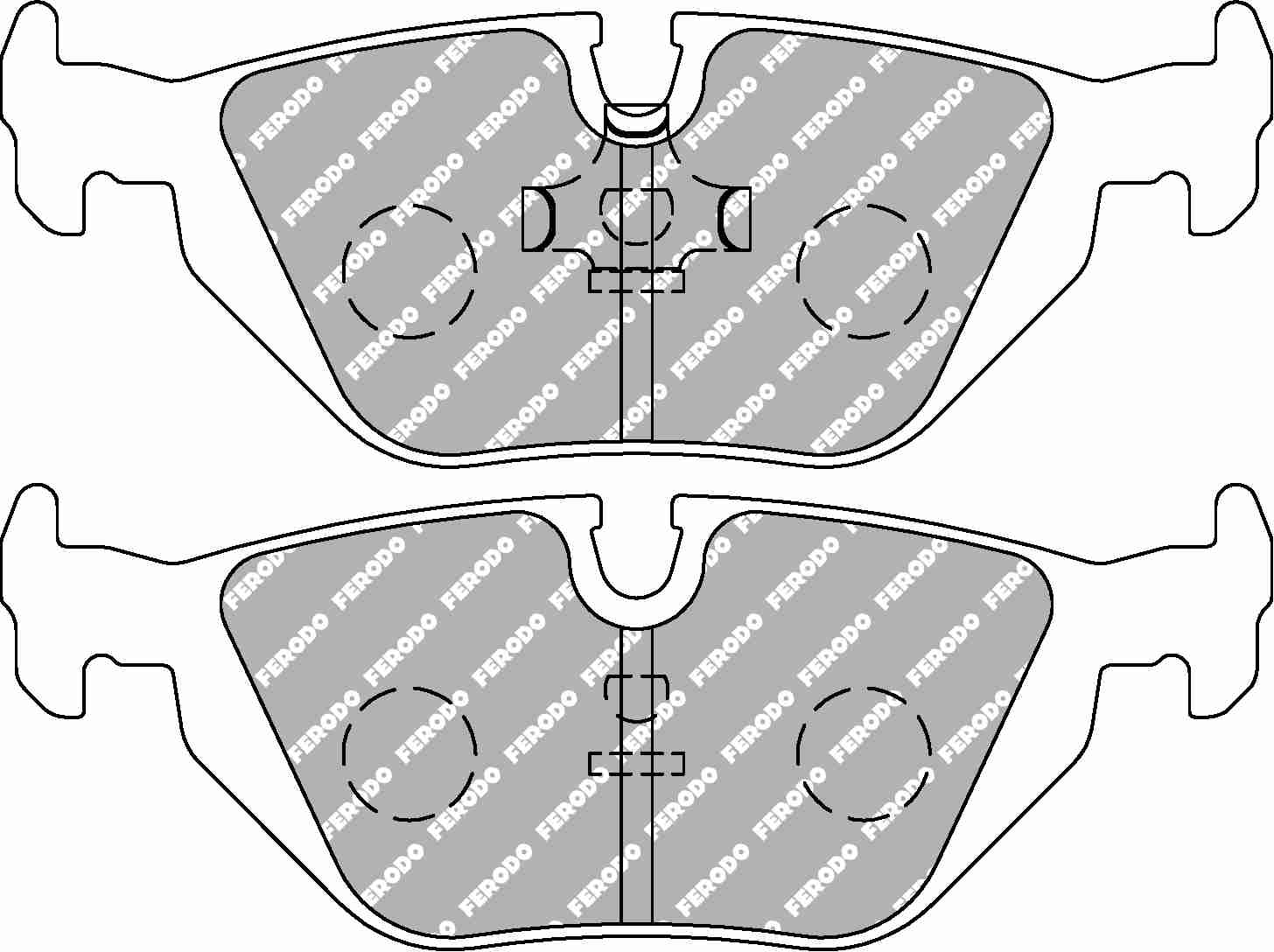 FCP850R Car Racing - Brake Pads - Fcp850