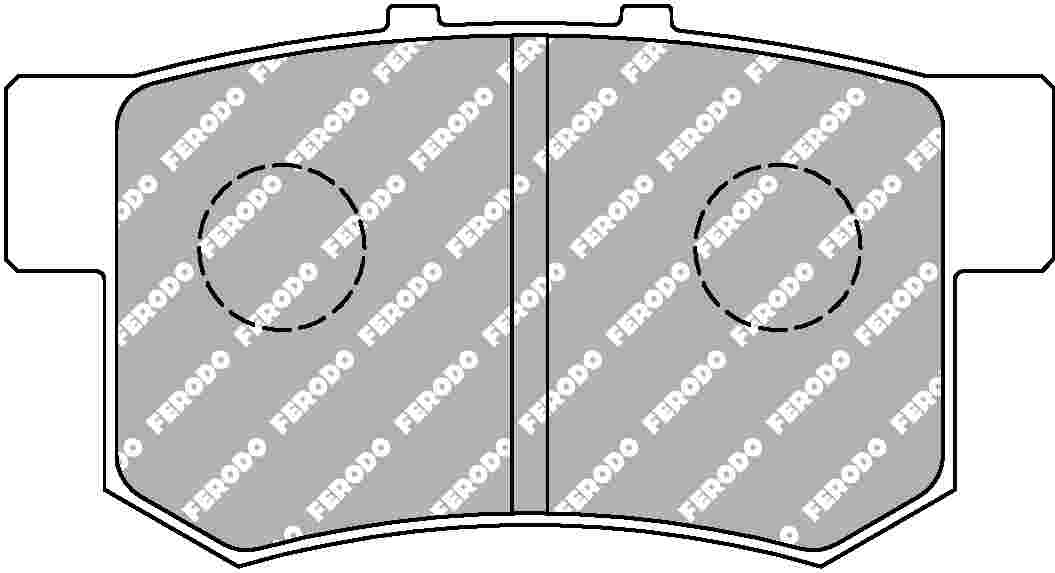 FCP956H Car Racing - Brake Pads - Fcp956